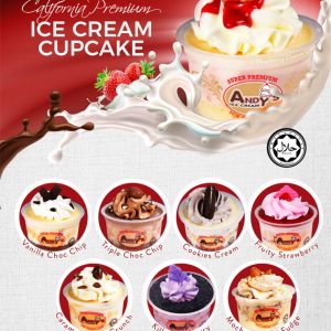 Andy’s Ice Cream Cup Cakes